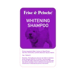 Dog whitening shampoo label