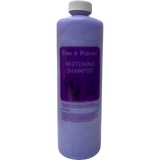 Bottle of dog whitening shampoo