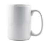 Blank white mug